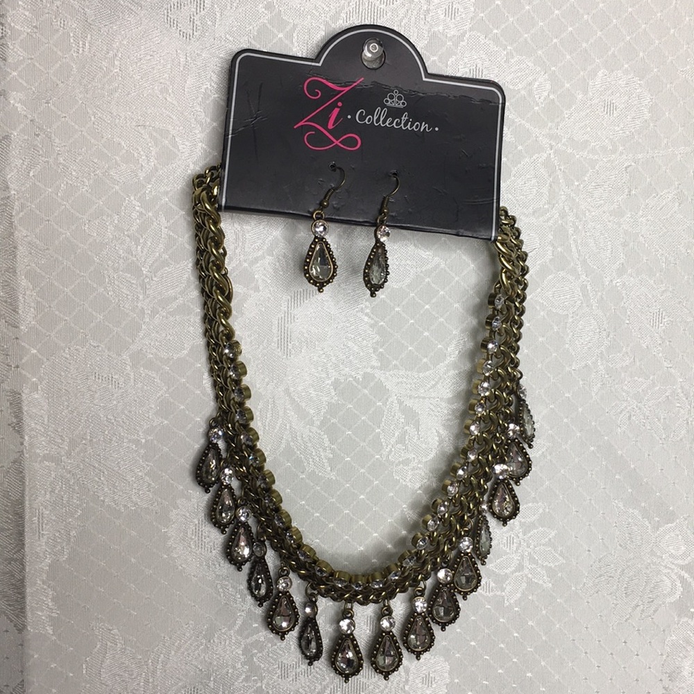 Necklace and Earrings